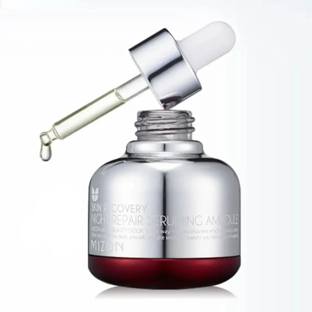 Luxury Skincare Essence - 韓国 Mizon スキンリカバリーナイトリペアメルティングリッチエッセンスクリームブライトニングアンチエイジングリフティングファーミングフェイス高級フェイススキンケア