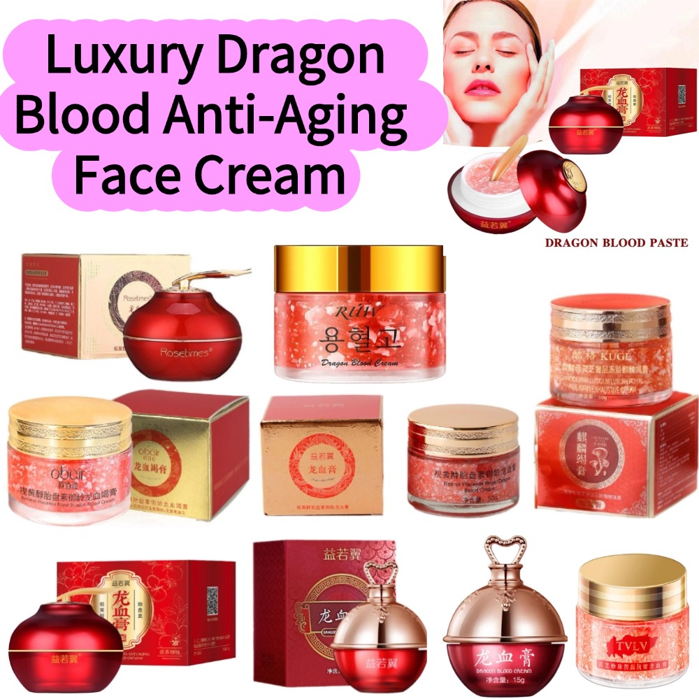ラグジュアリードラゴンブラッドアンチエイジングフェイスクリー - Luxury Skincare Essence のレビューと価格