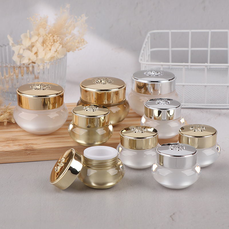 アクリル製空トラベルクリームジャー 5/10/20g 詰め替 - Luxury Skincare Cream のレビューと価格