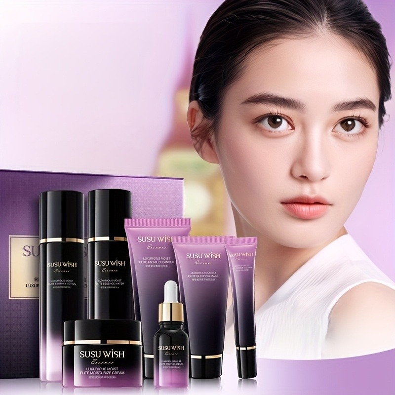 贅沢で上品な9点保湿エッセンスセット、クレンジングミルク、エ - Luxury Skincare Essence のレビューと価格