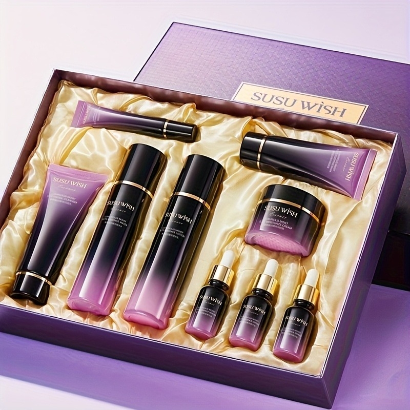 贅沢で上品な9点保湿エッセンスセット、クレンジングミルク、エ - Luxury Skincare Essence のレビューと価格