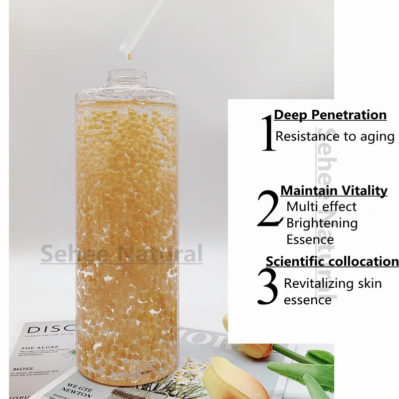 1000ml ゴールドロエエッセンス 保湿 ブライトニング  - Luxury Skincare Essence のレビューと価格